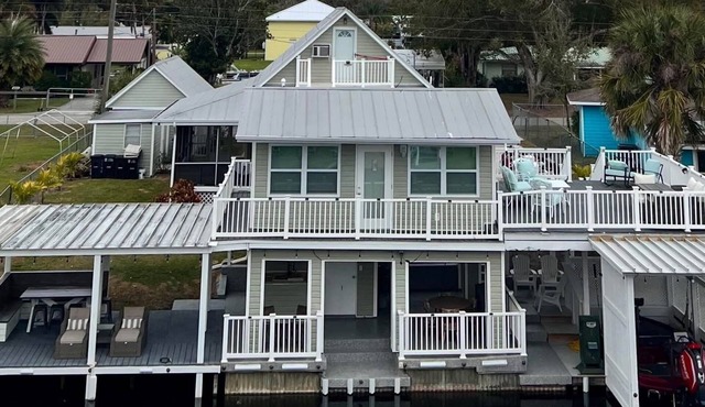 Ultimate Dock House w/Boat Parking