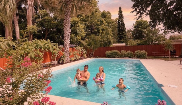 Ultimate Family Getaway: 4BR Home with Pool & Games