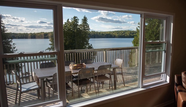 Ultimate privacy on 10 acres, weed free shoreline, beautiful sunsets, Wolfe Lake