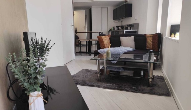 Ultra-center Thonon apartment in small condominium.