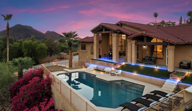 Ultra Luxury Mansion on Mountain! Unbeatable Sunset Views Overlooking Phoenix!