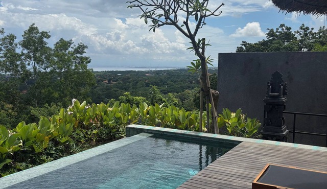 Uluwatu Sea View Wellness Villa – 2BR w/Sauna & Cold Plunge