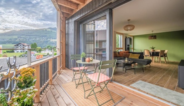 Un écrin face aux bains