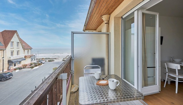 Un Balcon sur la Mer - Appt à 30m de la plage
