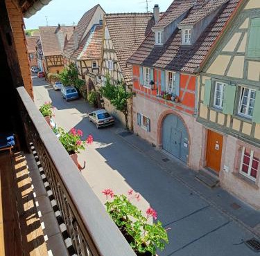 Un balcon sur les toits