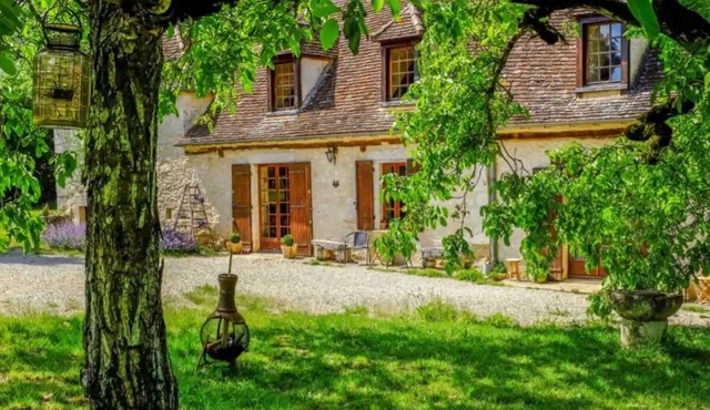 Under skies that arch from field to forest