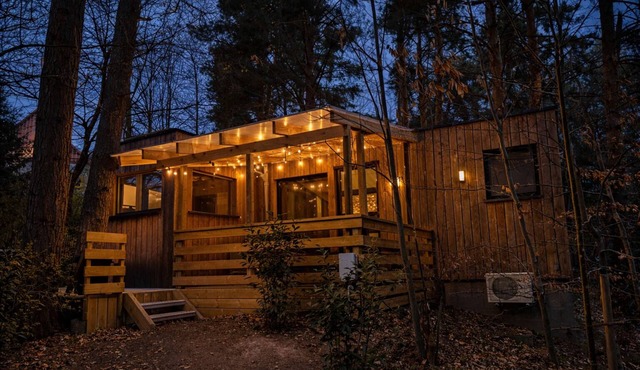 Under the pines with sauna and jacuzzi (Emilie)