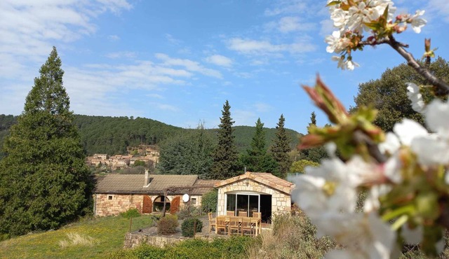 Une Oasis Ardéchoise, Isolée, sur 32 Ares Arborés, 2 Logements, Piscine Privée