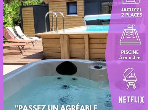 Une Parenthèse Sous l'Olivier - Piscine & Jacuzzi en Provence