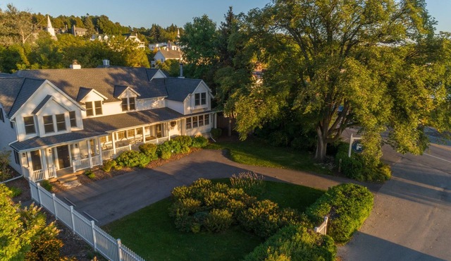 Unequaled Location next to Wilsons Ice Cream Parlor on Ephraim's Harbor and dock