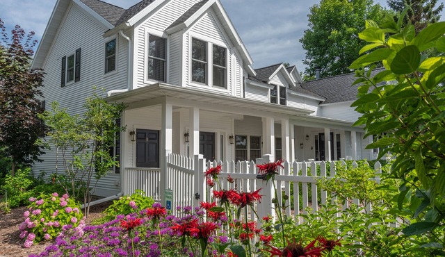 Unequaled Location next to Wilsons Ice Cream Parlor on Ephraim's Harbor and dock
