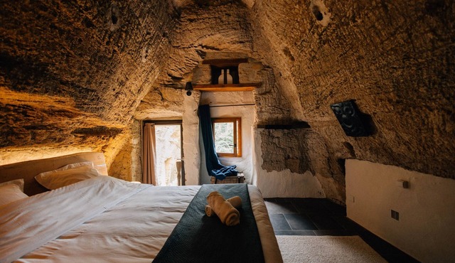 Unforgettable Night in a Troglodyte Cave Room