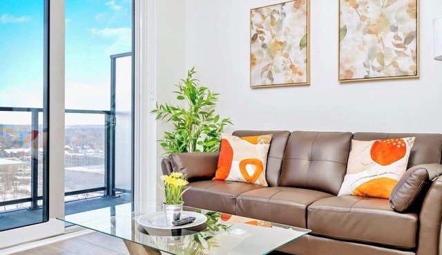 Union Towers Condo with City Views and Patio