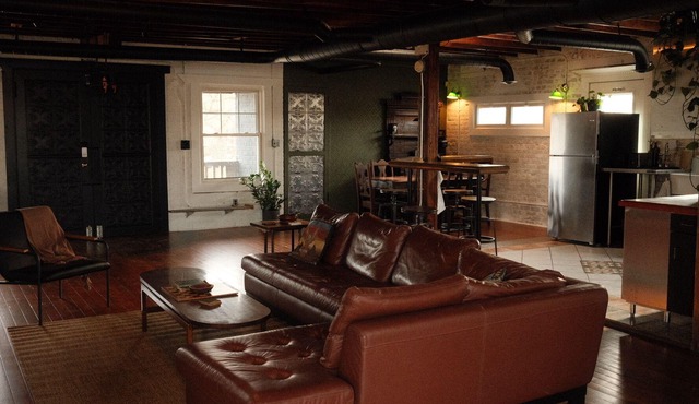 Unique 2-BDR Historic Warehouse Loft with Terrace and Fireplace ! ! !