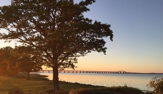 Unique and large modern house directly on private beach