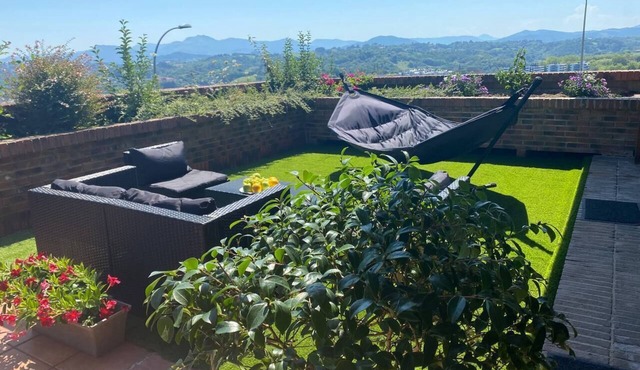 Unique and spacious property with terrace.
