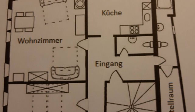 unique apartment in the heart of the old town of Visp/Wallis