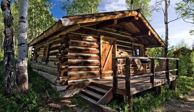 Unique Camping Cabin Tucked in Wilderness near Steamboat Springs, Colorado