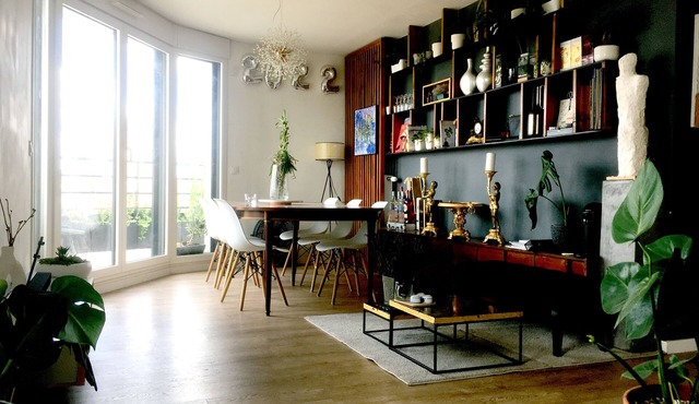 Unique-chambre Privée Dans un Appartement en Roof-top