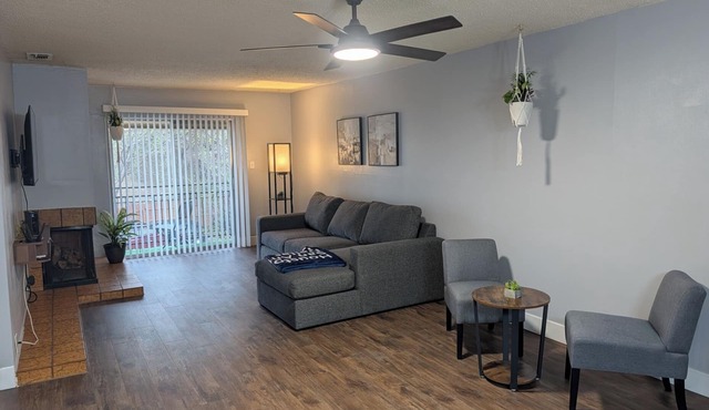 Unique & Cozy 1-bedroom condo in San Antonio with AC and Wifi
