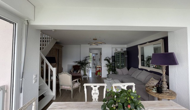 Unique duplex with breathtaking view of the port of Yvoire