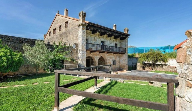 Unique holiday home in Los Corrales de Buelna with solarium