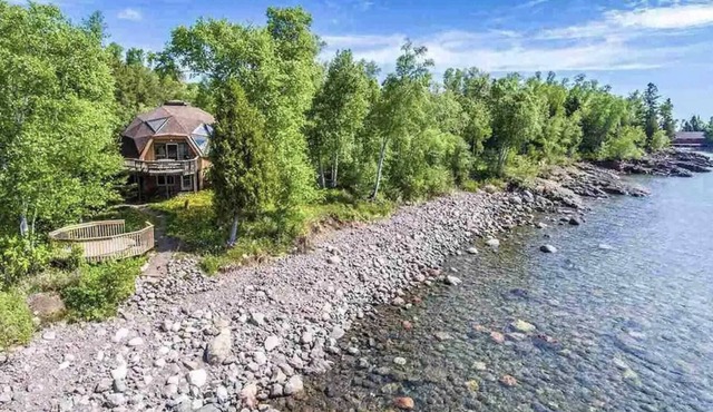 Unique Geo Dome with Stunning Lake Superior Views