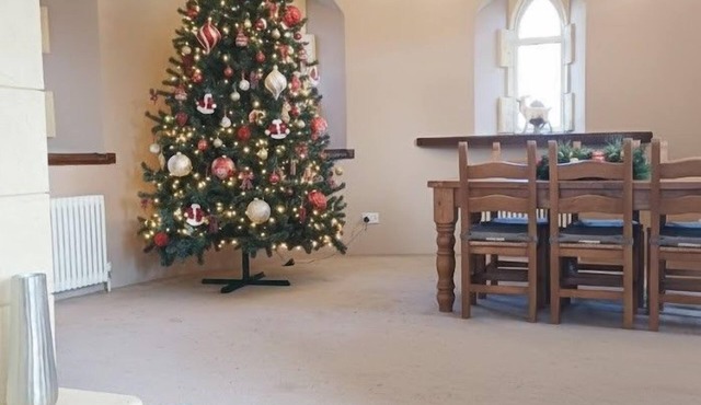 Unique historic school‑house conversion with log burner