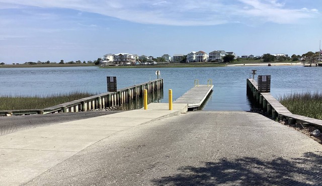 Unique home and cottage directly across the street from intracoastal waterway
