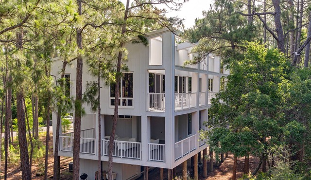 Unique Home in Dauphin Island's Maritime Forest - Stunning Home and Water Views