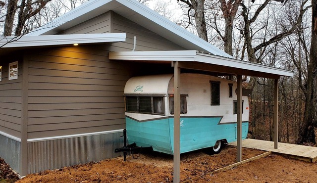 Unique home in the woods