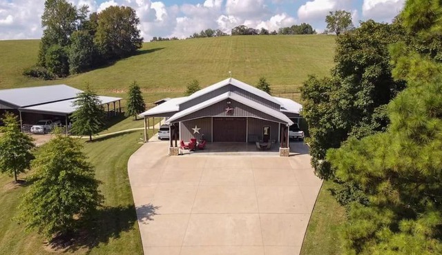 Unique home on a beautiful ranch w/ stocked pond
