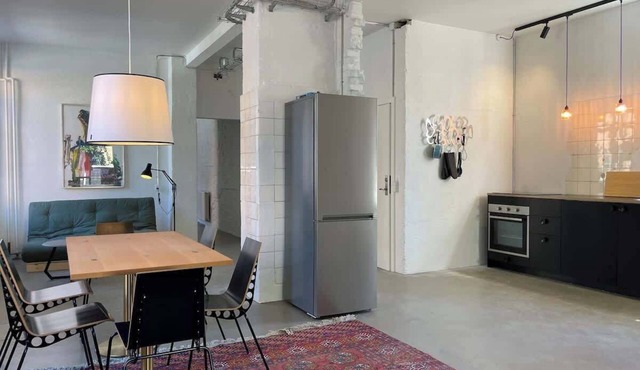Unique Industrial Apartment
