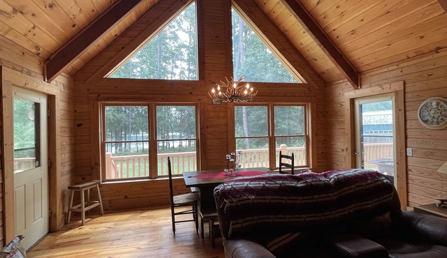 Unique lakefront 3 BR cabin directly on Lake Hartwell! 20 min drive to Clemson!