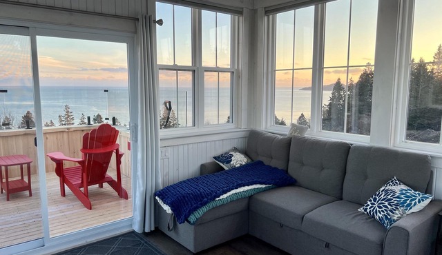 Unique Lighthouse with Bay of Fundy Views & Hot Tub