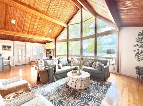 Unique LKN Waterfront Home with Dock