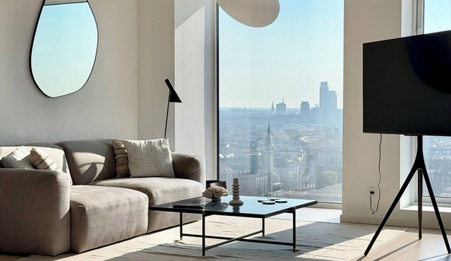 Unique luxurious apartment with panoramic views in Copenhagen