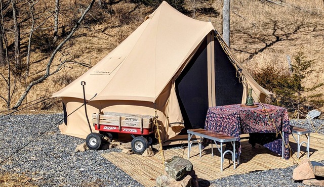 Unique, luxurious, & comfy yurts with world-class views of Seneca Rocks!