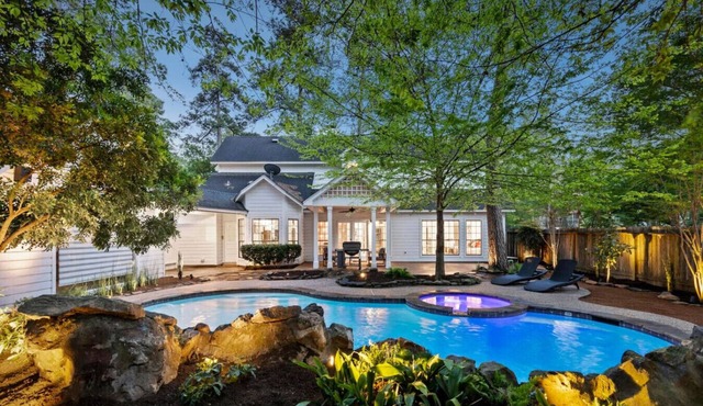 Unique Mid Century Modern in The Woodlands