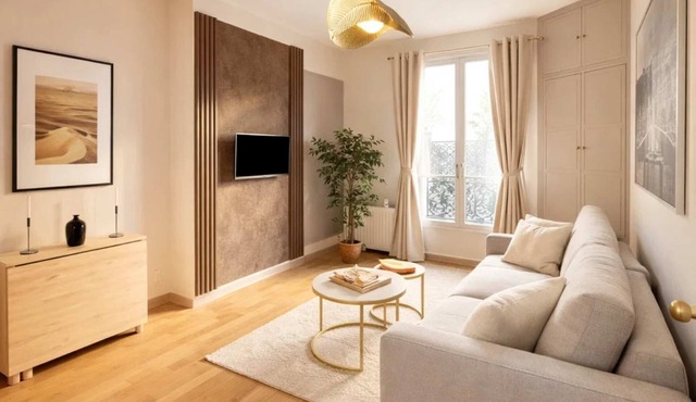 Unique Parisian flat near Gare Montparnasse