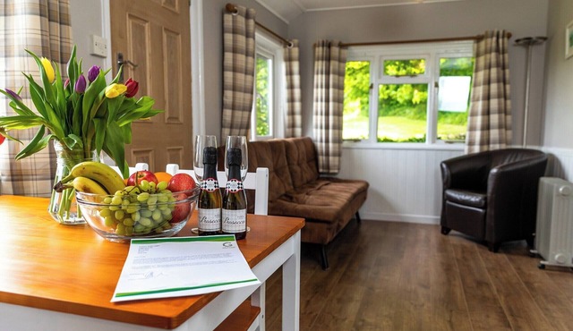 Unique, peaceful, cosy and quaint cedar wood built holiday lodge.