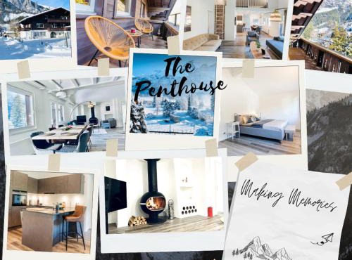 Unique Penthouse with Gallery and Mountain View