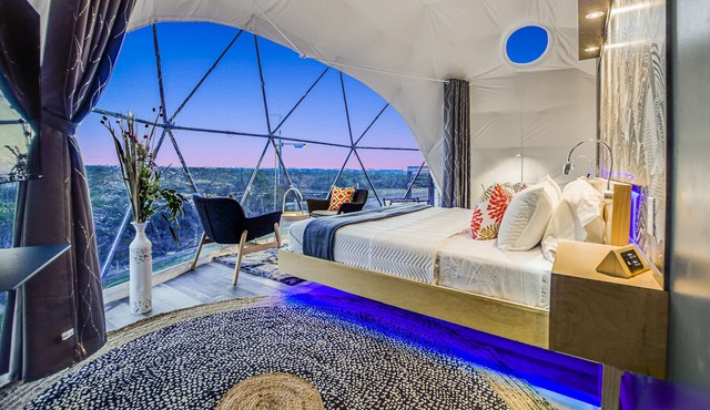 Unique & Plush Eco-Glamping Resort in TX Hill country!