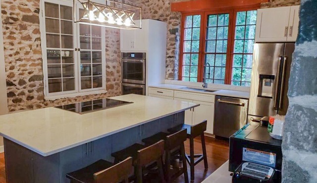 Unique Private Island Home on Midwest Sport Lake with Pontoon Boat included!