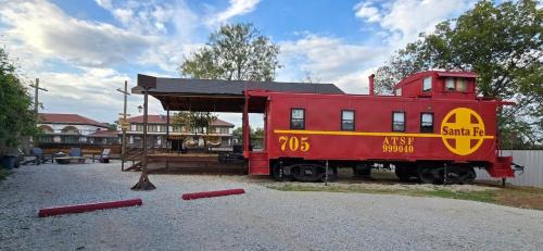 Unique Santa Fe Caboose Experience