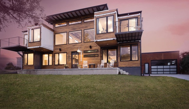 Unique Shipping Container Home