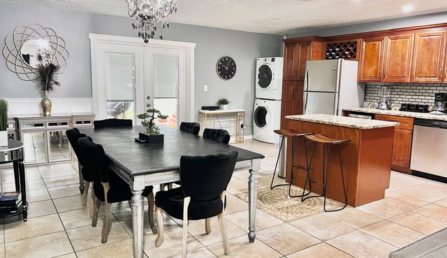 Unique space with lots of details!