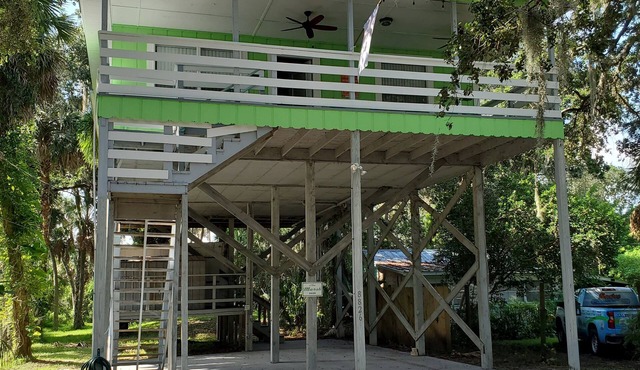 Unique Stilt Home on the Nature Coast - Enjoy the View of the Marsh