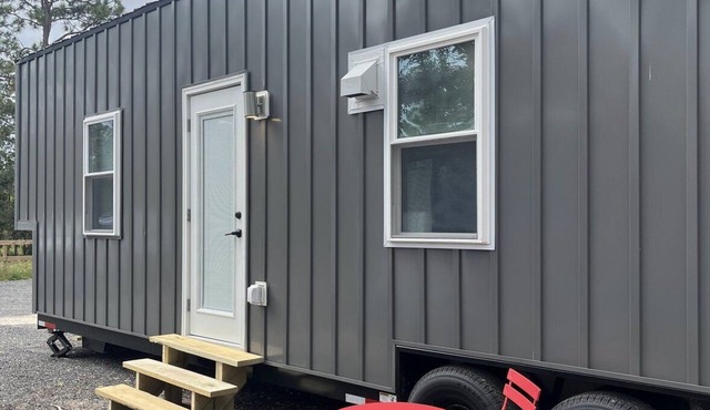 Unique tiny home experience in a one of a kind tiny home park