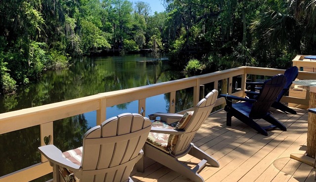 Unique Treehouse on the River